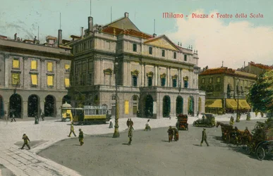 Milano - Piazza e Teatro alla Scala
