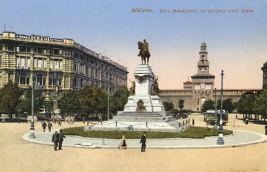 Milano, Italia, Foro Bonaparte, Palazzo Dell Eden