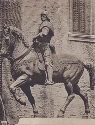 Monumento a Colleoni (foto in b/n)