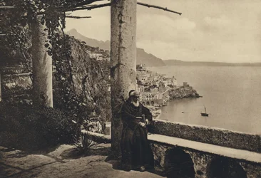 Napoli: Amalfi, Panorama Preso Dai Cappuccini