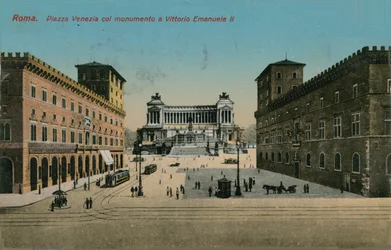 Piazza Venezia e monumento a Re Vittorio Emanuele II, Roma
