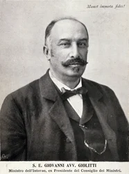 Ritratto di Giovanni Giolitti (1842-1928), politico italiano