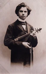 Ritratto di Jan Kubelik (1880-1940) violinista e compositore ceco