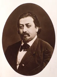 Ritratto del compositore polacco Henryk Wieniawski (1835-1880)