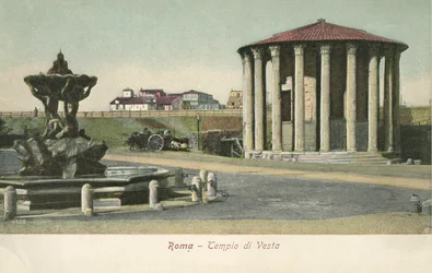 Roma, Italia, Tempio di Vesta