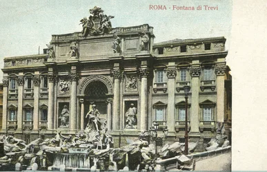 Roma, Italia, Fontana di Trevi