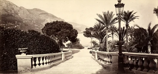 Il giardino del Casinò di Montecarlo, nel Principato di Monaco