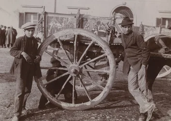 Carretto siciliano tipico, 1920