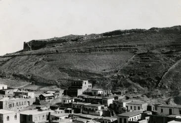 Vista delle mura ellenistiche nell
