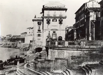 Veduta del Porto di Ripetta