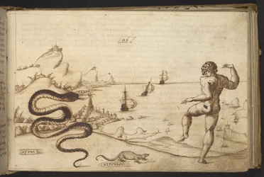 Add. 82955, f.115 Serpente (