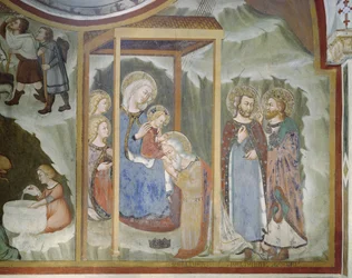 Adorazione dei Magi, Cappella della Madonna
