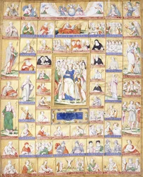 Tutti i santi con San Pietro al centro, c.1560