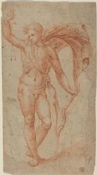 Apollo, 1510-1540 circa (gesso rosso)