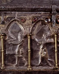 Arca di Barbarossa, con scene della vita di San Giovanni Battista