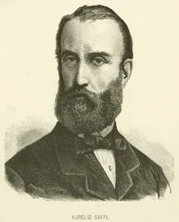 Aurelio Saffi (incisione)