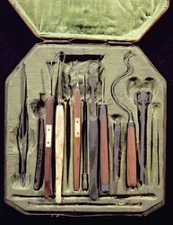 Scatola di strumenti oftalmici