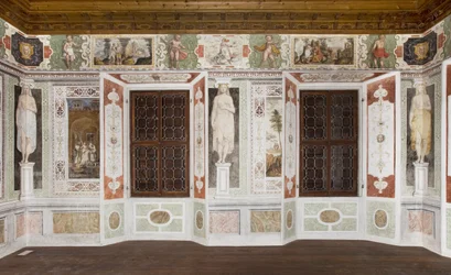 Sala delle Cariatidi: Metamorfosi di Ovidio