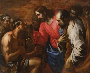 Cristo guarisce il cieco di Gerico