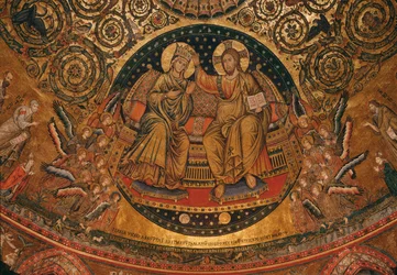 Incoronazione della Vergine, 1296