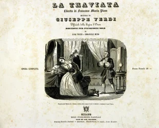Copertina del libretto di 