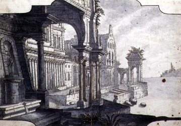 Progetto per un set scenico