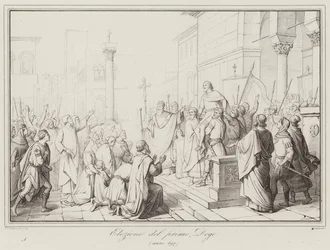 Elezione del primo Doge, 697