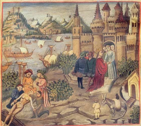 Facsimile della Scuola di Salerno, dal Canone della Medicina di Avicenna