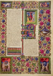 Primo Libro dei Re, dalla Bibbia di Borso d