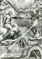 Frontespizio di Ars Magna Lucis et Umbrae, di Athanasius Kircher (1601-80) Roma, 1646