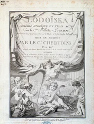Frontespizio di Lodoiska, opera di Luigi Cherubini