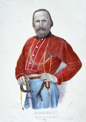 Garibaldi, illustrazione da La Storia d