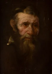 Schizzo della testa di un uomo