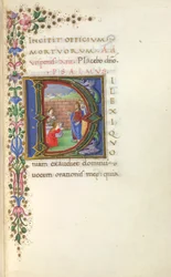 Iniziale istoriata 