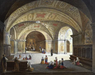 Interno, Abbazia di Montecassino