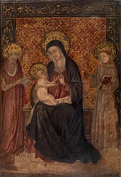 Madonna col bambino e santi