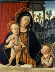 Madonna col Bambino e il giovane San Giovanni Battista