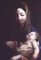 Madonna col bambino, Scuola Emiliana