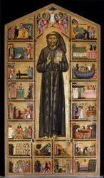 Maestro del San Francesco Bardi. Scuola fiorentina della prima metà del XIII secolo. Pala d