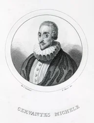Miguel de Cervantes, scrittore spagnolo (1547 - 1616)