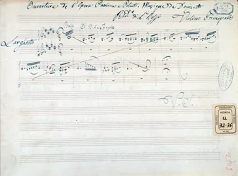 Partitura musicale per 