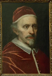 Papa Innocenzo XI, Papa 1676-1689 ... (olio su tela)