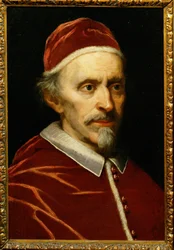 Papa Innocenzo XI, nato Benedetto Odescalchi ... (dipinto su tela)