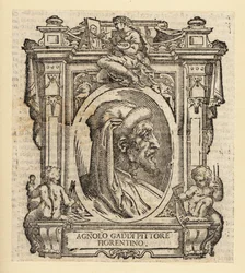 Ritratto di Agnolo Gaddi, pittore italiano