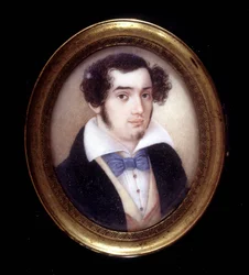 Ritratto di Ciro Menotti (1798 - 1831). Museo del Risorgimento. Milano