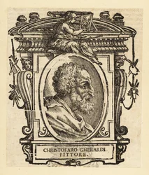 Ritratto di Cristofano Gherardi o Cristoforo Gherardi, anche noto come il Doceno