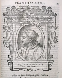 Ritratto di Fra Filippo Lippi (c.1406-69) da Le vite de