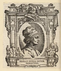 Ritratto di Francesco Pesellino, pittore italiano di Firenze