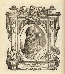 Ritratto di Gianfrancesco Penni o Giovan Francesco, il Fattore, pittore italiano, circa 1488-1528