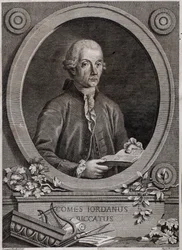 Ritratto del fisico, matematico e teorico musicale Giordano (Jordan) Riccati (1709-1790)